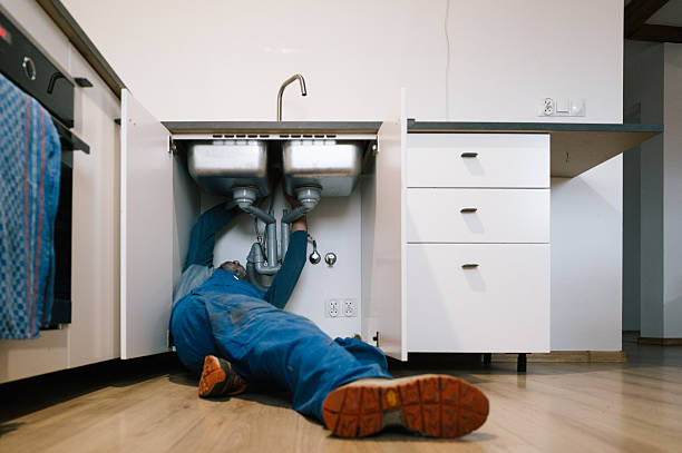 Professional Leak Detection technician working in West Sunbury, PA